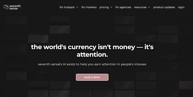 ai powered email content, seventhsense